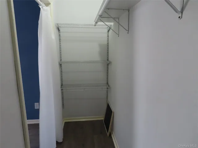 a view of walk in closet