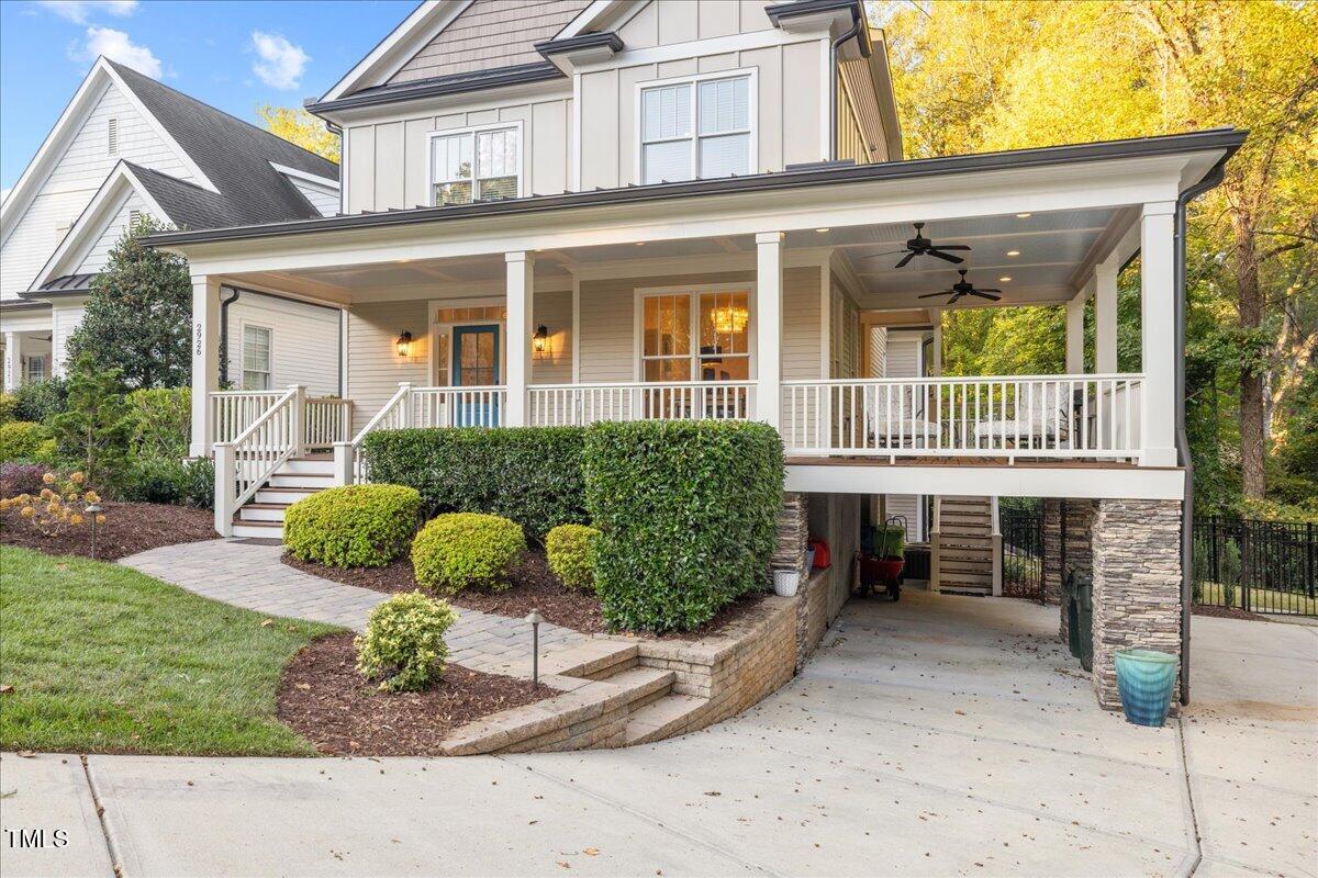 2926 Barmettler Street Raleigh, NC 27607 - Photo 5 of 74 front view of a house with a yard