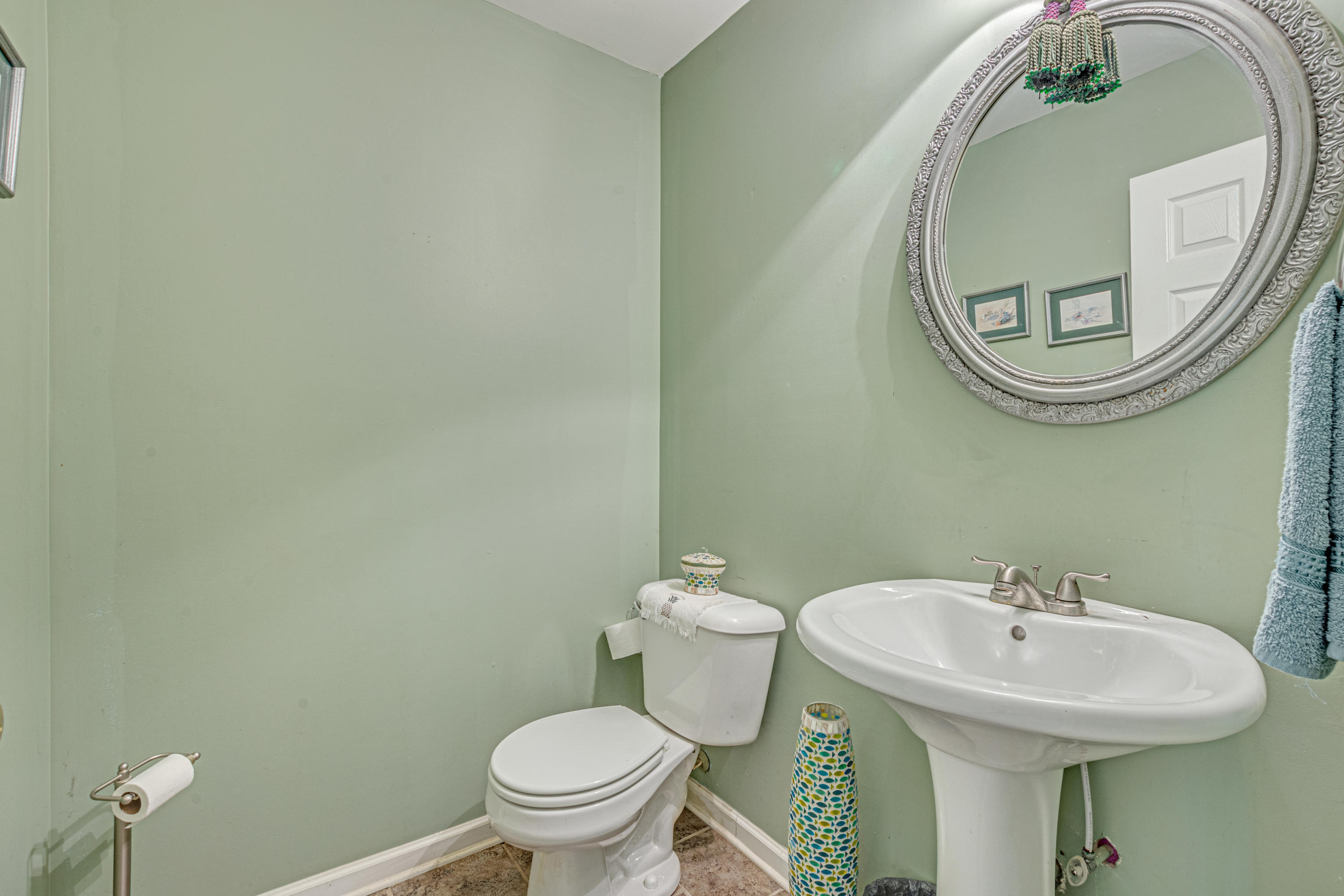 4852 Oak Leaf Road Summerville, SC 29485 - Photo 16 of 48 Powder Room Downstairs
