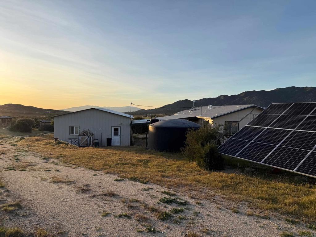 37697 Montezuma Valley Road Ranchita, CA 92066 - Photo 35 of 47 a view of a house with a yard