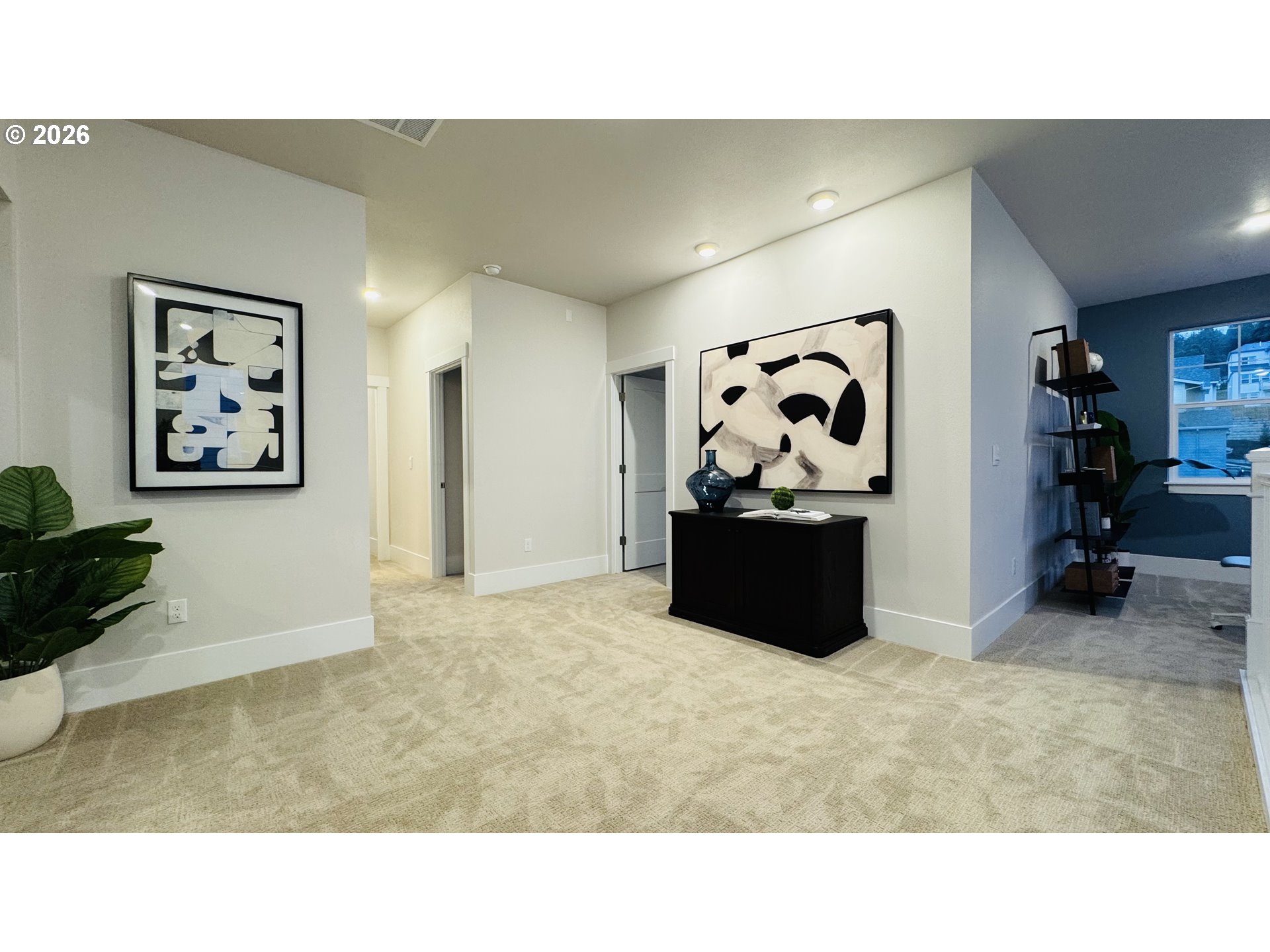 11651 Southwest Hayrick Terrace Beaverton, OR 97007 - Photo 29 of 44 a room with a cabinet and a view of living room