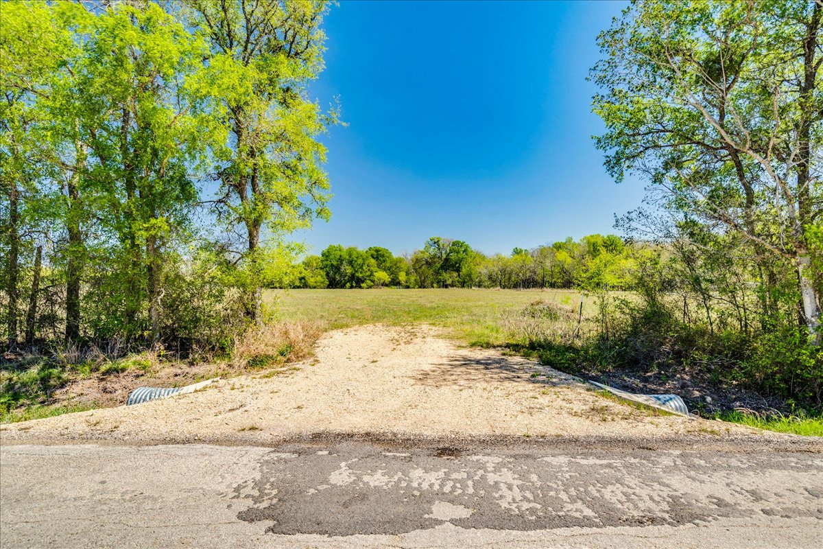 a view of lake from a yard