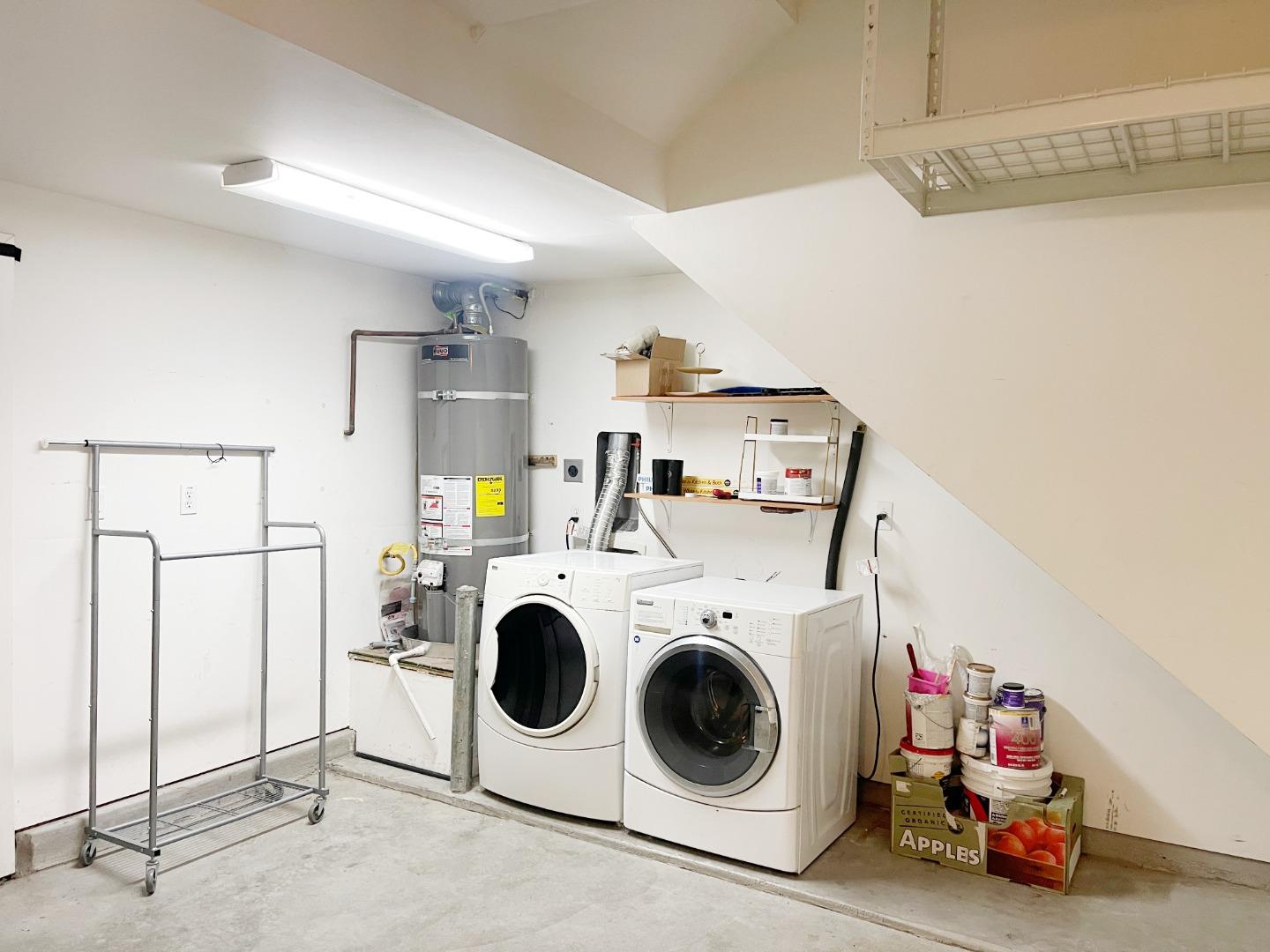 1325 Dahlia Loop San Jose, CA 95126 - Photo 24 of 31 a utility room with dryer and washer