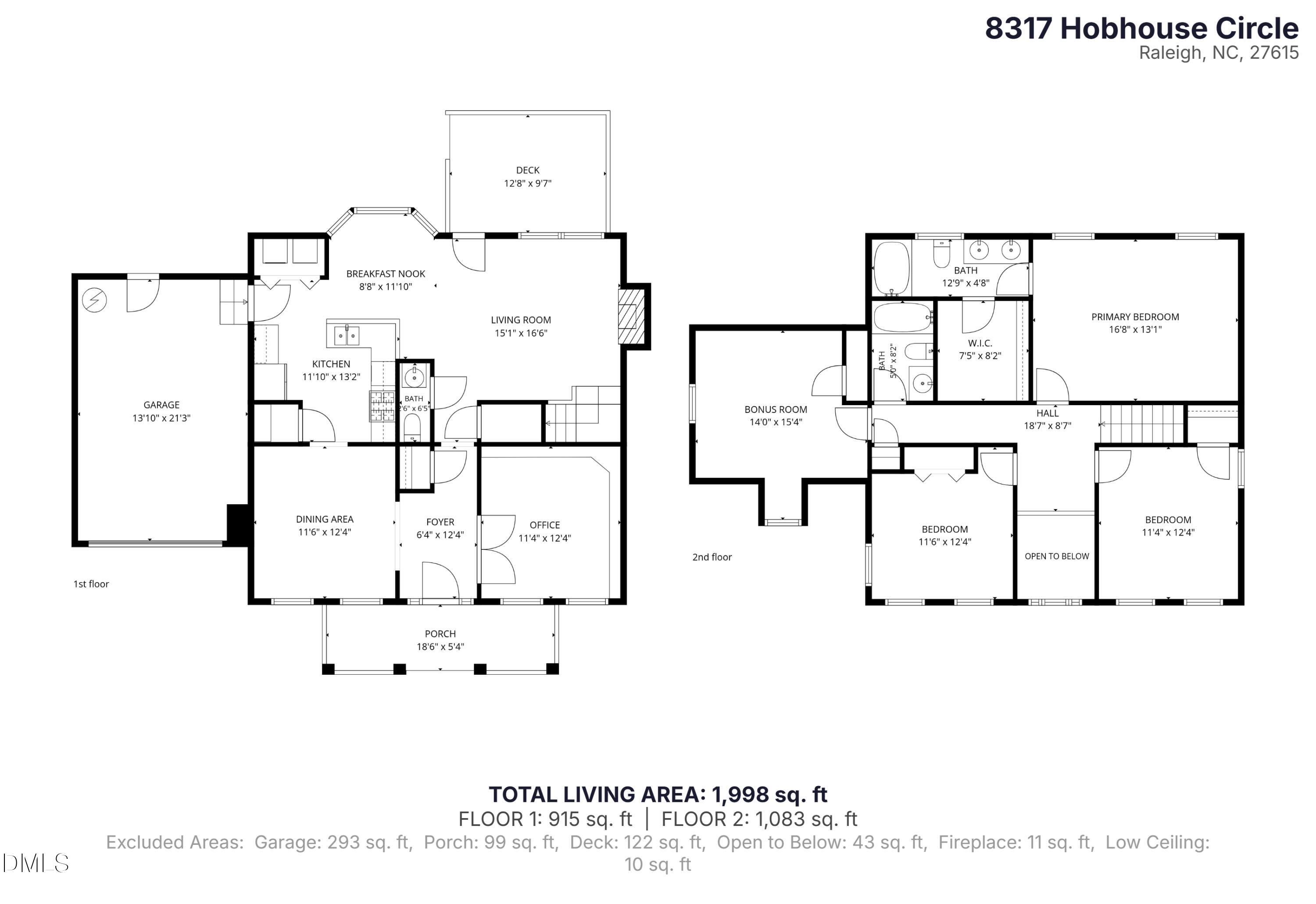 8317 Hobhouse Circle Raleigh, NC 27615 - Photo 44 of 45 8317-Hobhouse-Circle-All-Floors