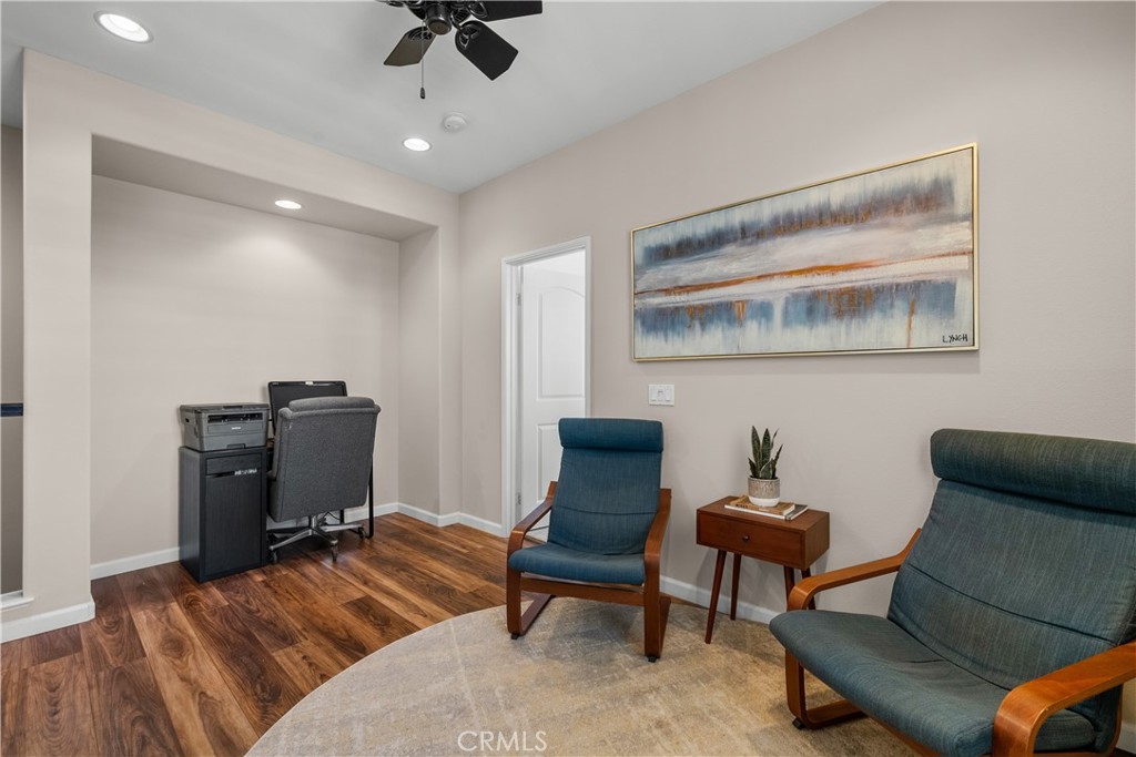 28640 Farrier Drive Valencia, CA 91354 - Photo 51 of 67 a bedroom with furniture and a wooden floor