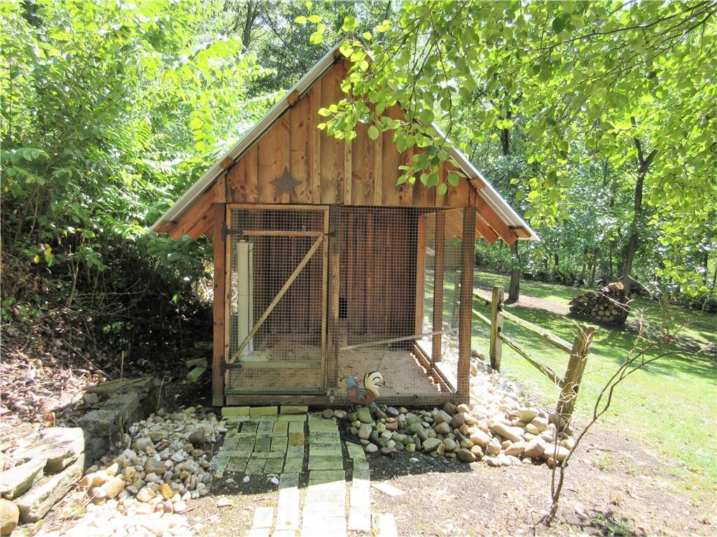 446 Baileys Run Road Tarentum, PA 15084 - Photo 22 of 25 Raise your own chickens in this 16x7' chicken coop, 8x7' is enclosed and 8x7' is fenced in.