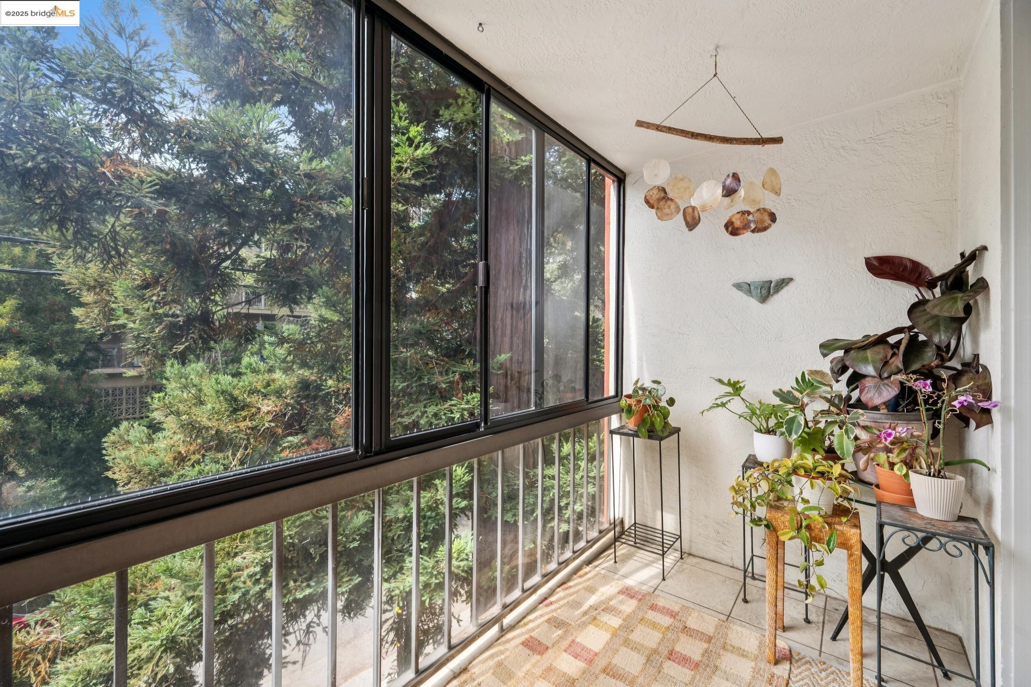 250 Whitmore Street Oakland, CA 94611 - Photo 11 of 33 Sunroom / solarium featuring a textured wall