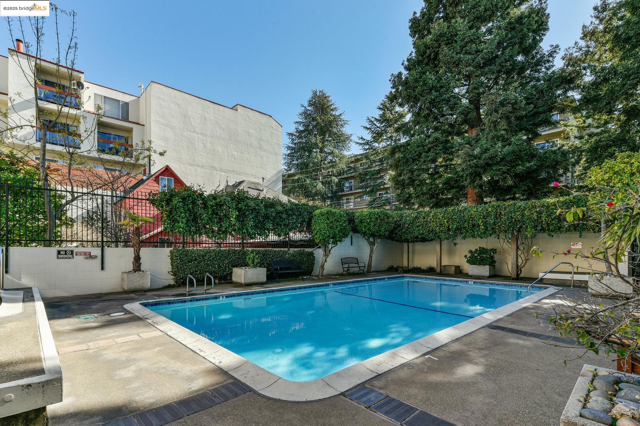 250 Whitmore Street Oakland, CA 94611 - Photo 31 of 33 Community pool featuring a patio