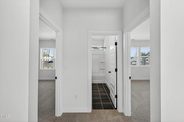 a view of a backyard of the house