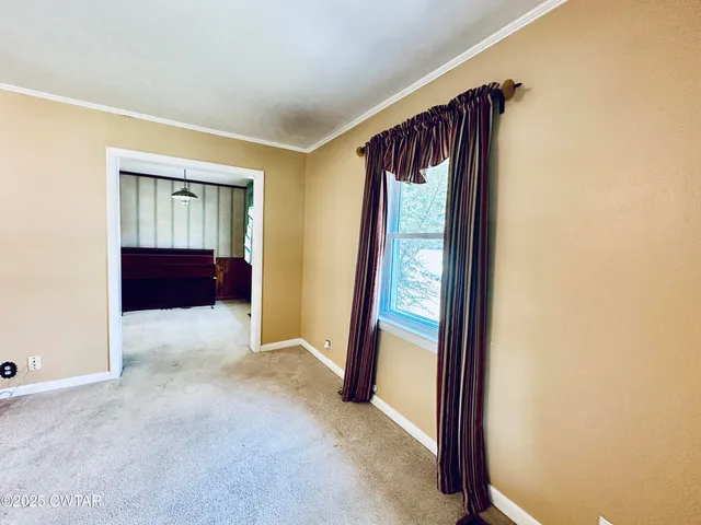 a view of front door