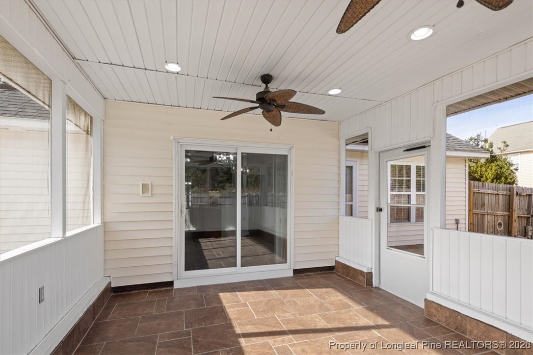6649 Hillbrook Road Hope Mills, NC 28348 - Photo 17 of 37 wooden floor in an empty room with a window