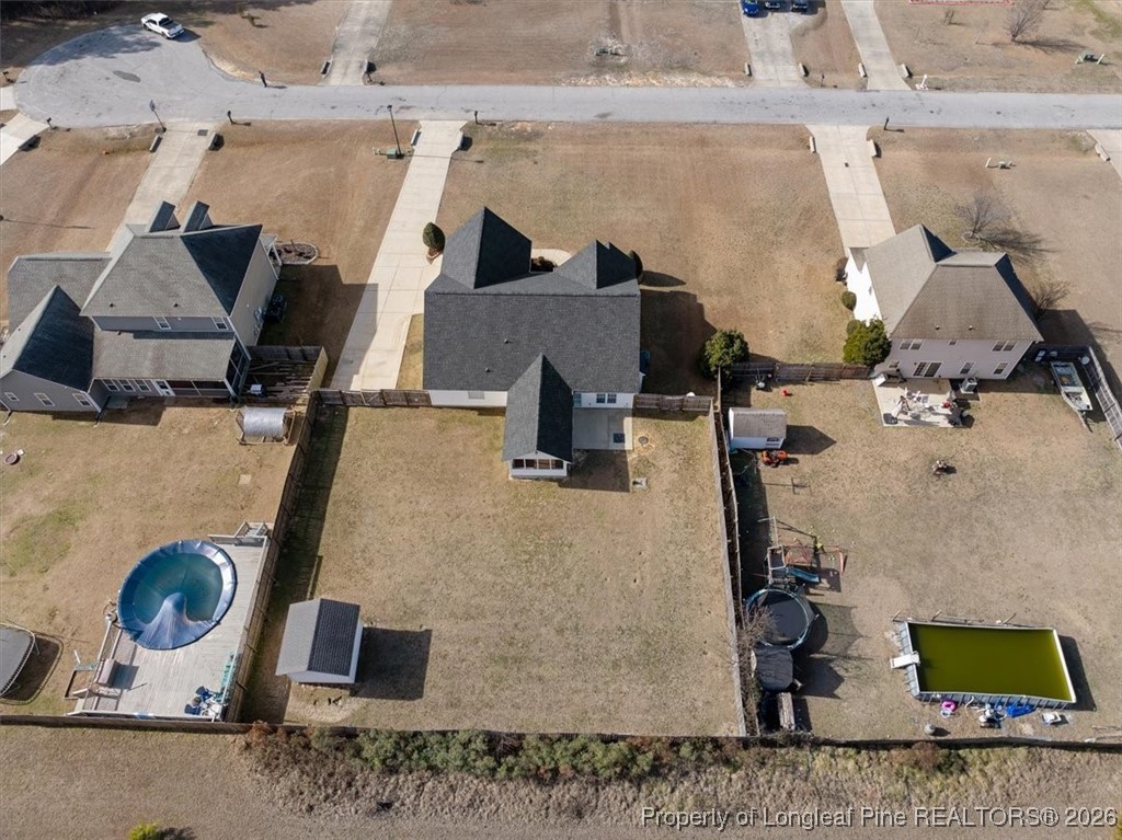 6649 Hillbrook Road Hope Mills, NC 28348 - Photo 35 of 37 an aerial view of a house