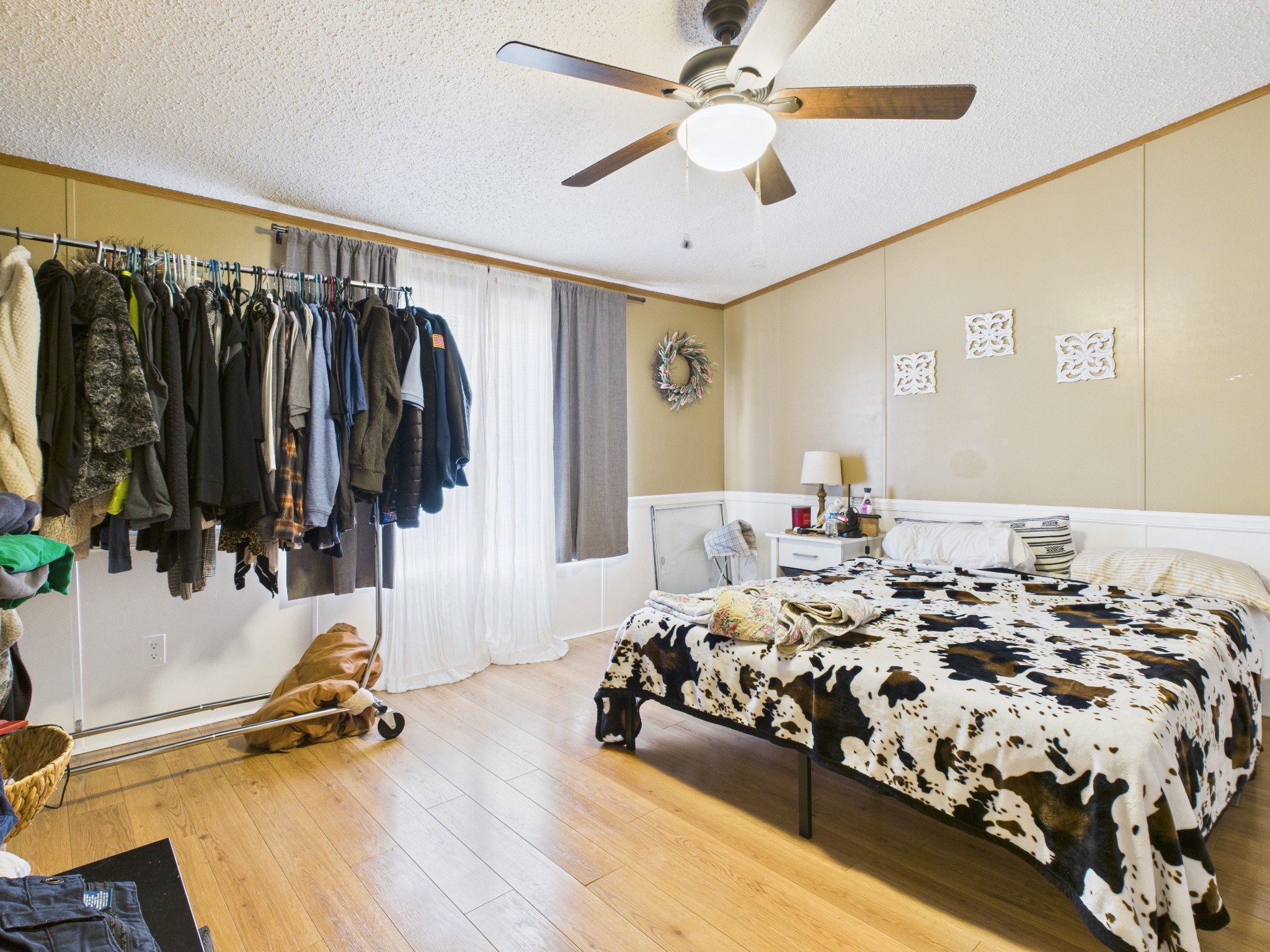 59 Spring Road Morrison, TN 37357 - Photo 12 of 18 a bedroom with a bed and a walk in closet