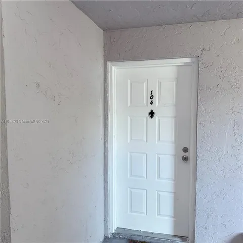 close view of an empty room