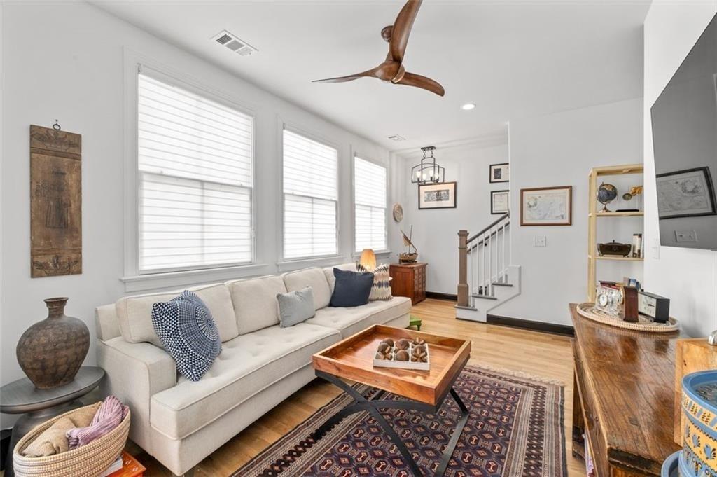 518 Bismark Road Northeast Atlanta, GA 30324 - Photo 13 of 23 a living room with furniture and a window