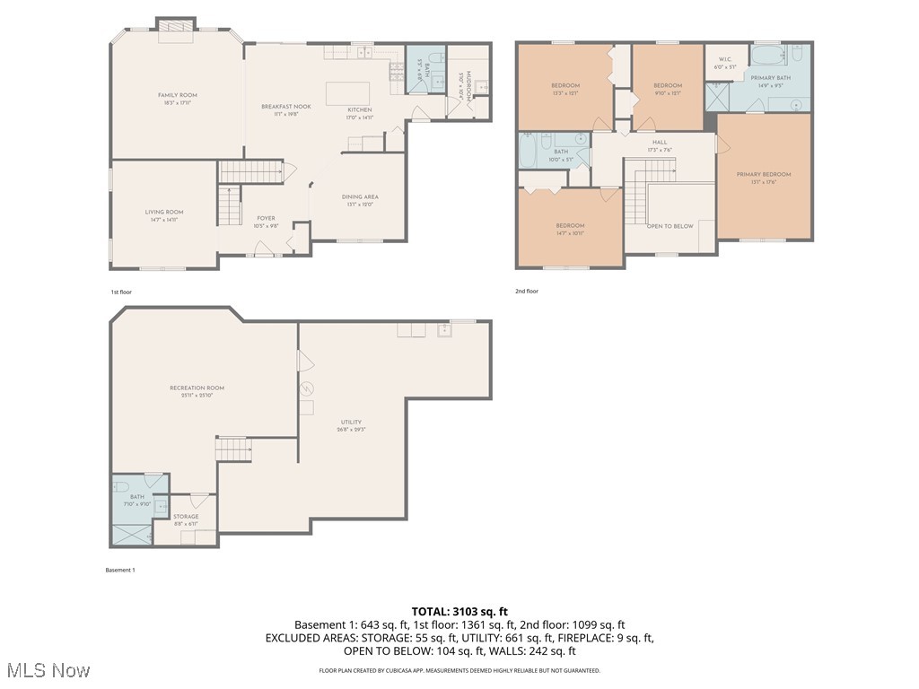 2132 Summerchase Road Northeast Canton, OH 44721 - Photo 49 of 49 View of home floor plan
