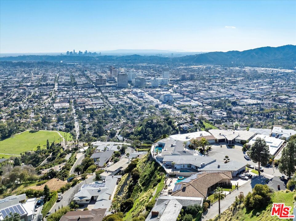 1975 Deermont Road Glendale, CA 91207 - Photo 39 of 42 an aerial view of residential houses with outdoor space