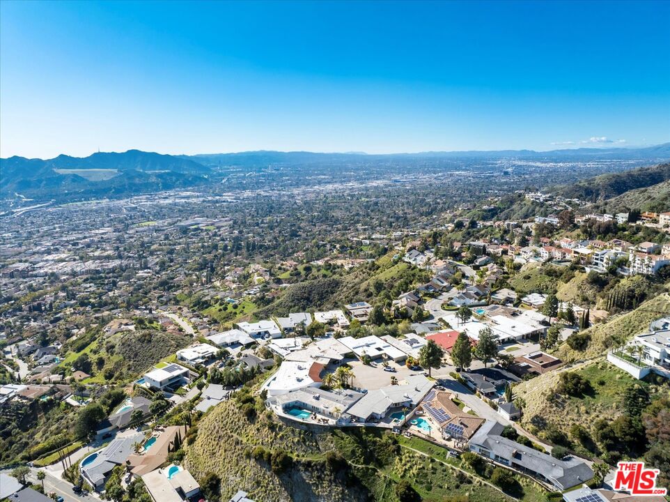 1975 Deermont Road Glendale, CA 91207 - Photo 42 of 42 an aerial view of a city