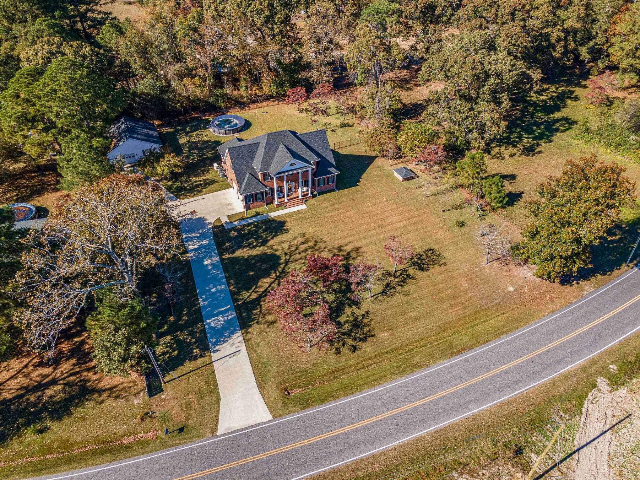 4046 Fairground Road Dunn, NC 28334 - Photo 47 of 50 a view of a balcony with an outdoor space