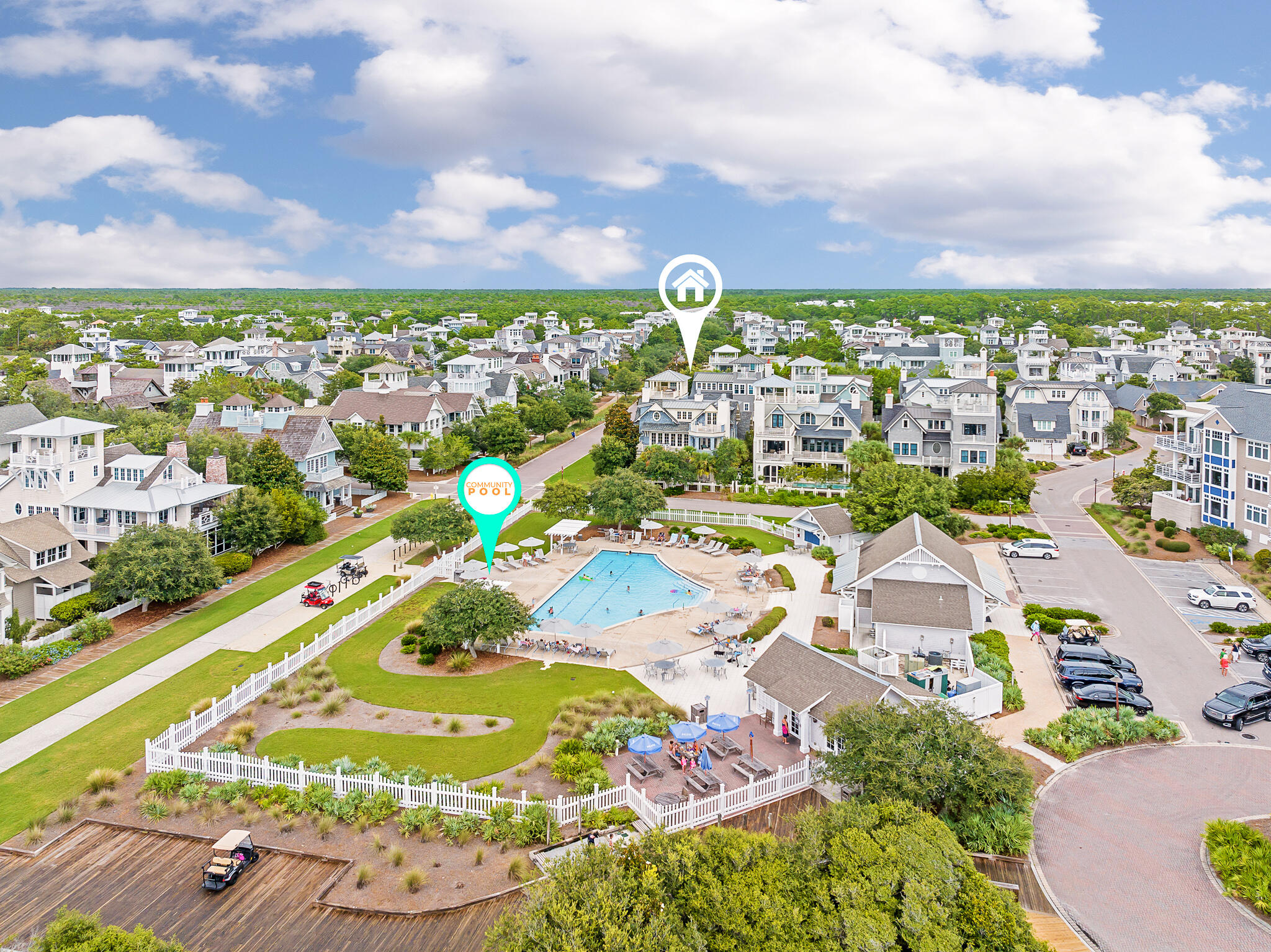409 Coopersmith Lane Inlet Beach, FL 32461 - Photo 81 of 97 Drone 9