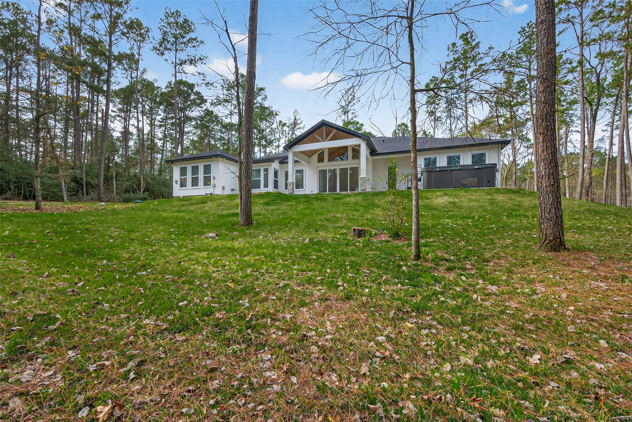 360 Dipping Vat Road Huntsville, TX 77340 - Photo 37 of 38 Back of the home from the yard