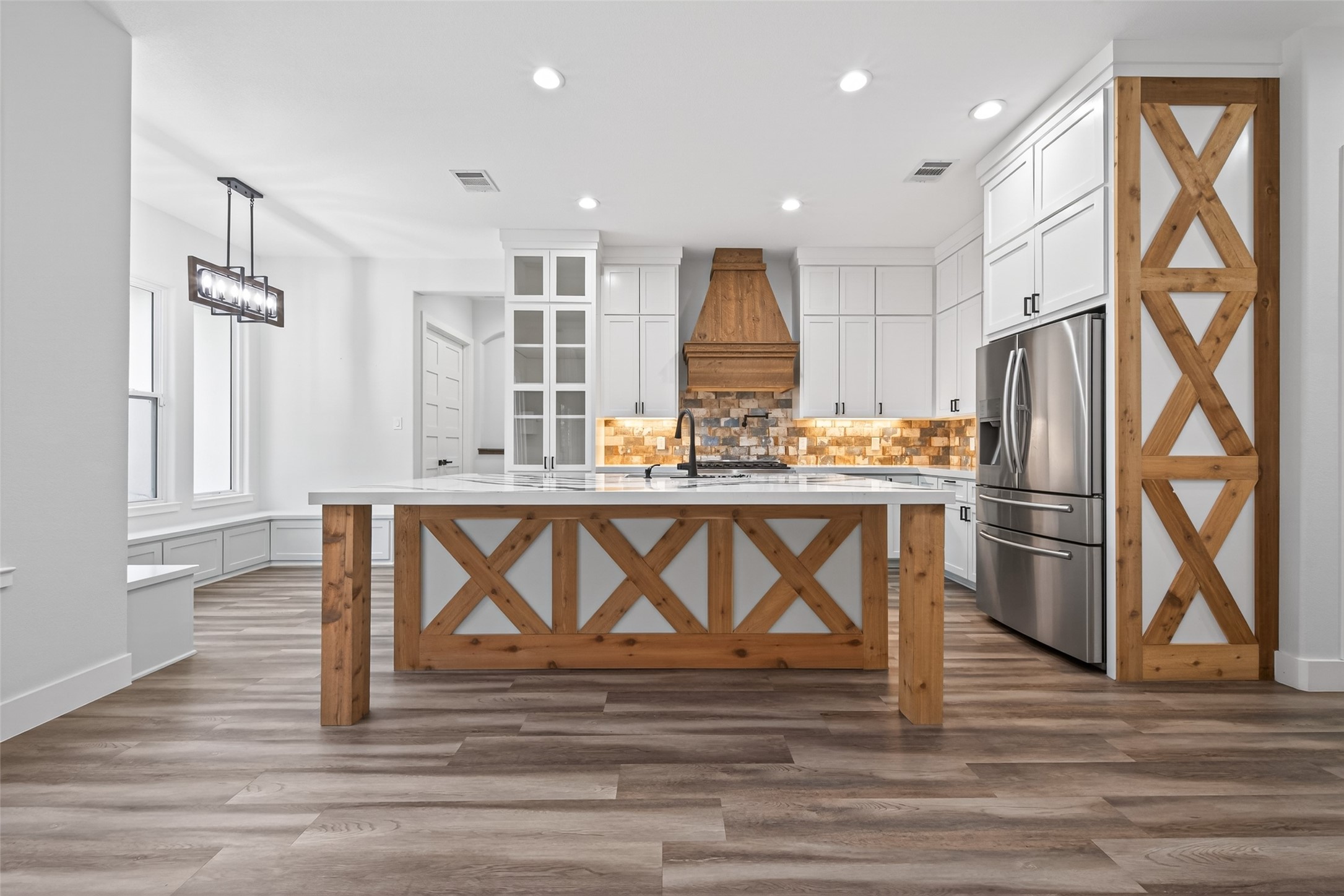 360 Dipping Vat Road Huntsville, TX 77340 - Photo 10 of 38 Kitchen looking from living area