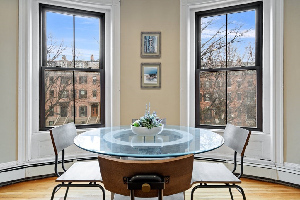 32 Union Park, Unit 2 Boston, MA 02118 - Photo 3 of 19 a dining room with furniture and window