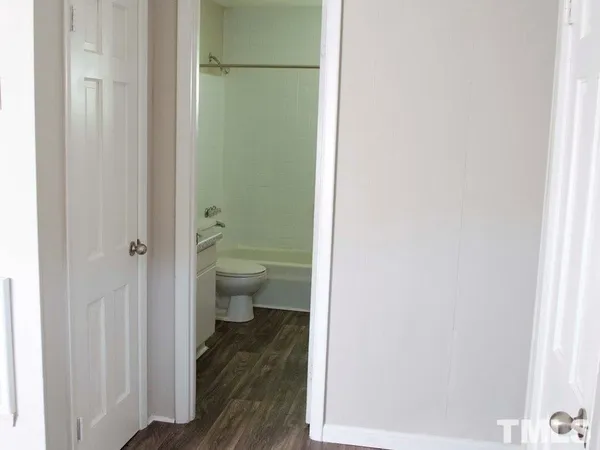 a bathroom with a toilet