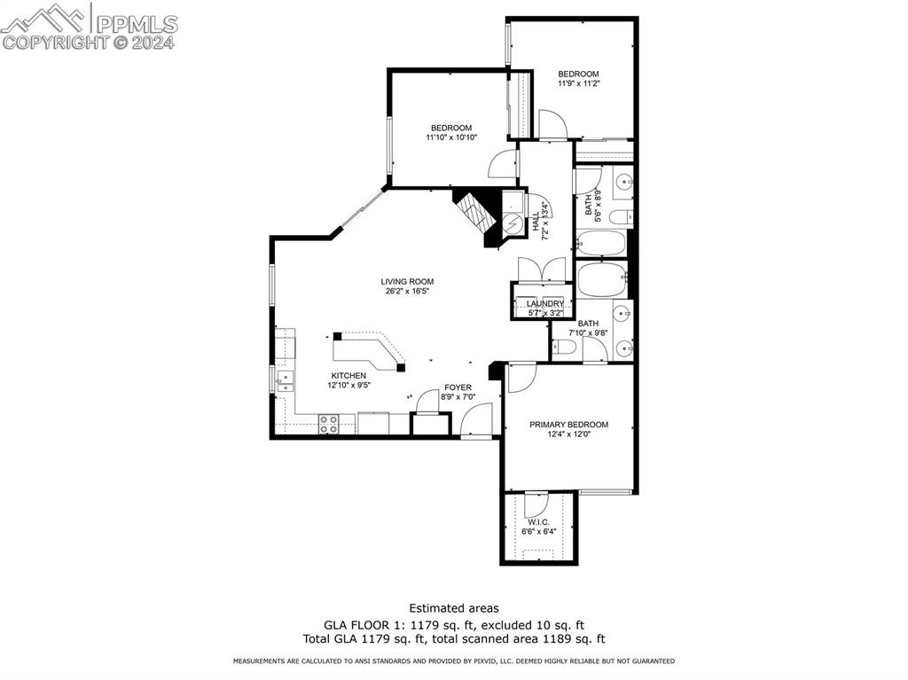 3831 Riviera Grove, Unit 204 Colorado Springs, CO 80922 - Photo 35 of 35 a picture of a room with a white wall and picture