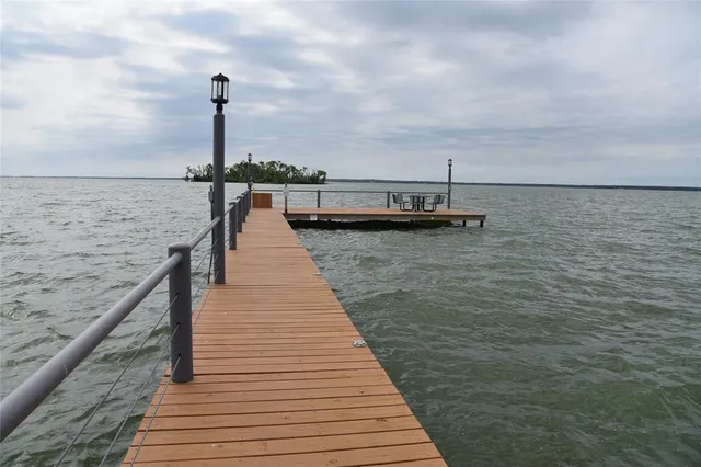 a view of ocean from a balcony