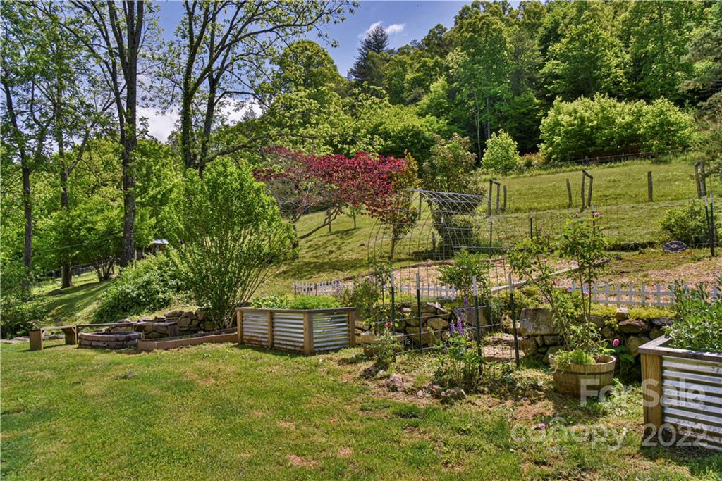 157 Poverty Branch Road Barnardsville, NC 28709 - Photo 45 of 48 a garden view