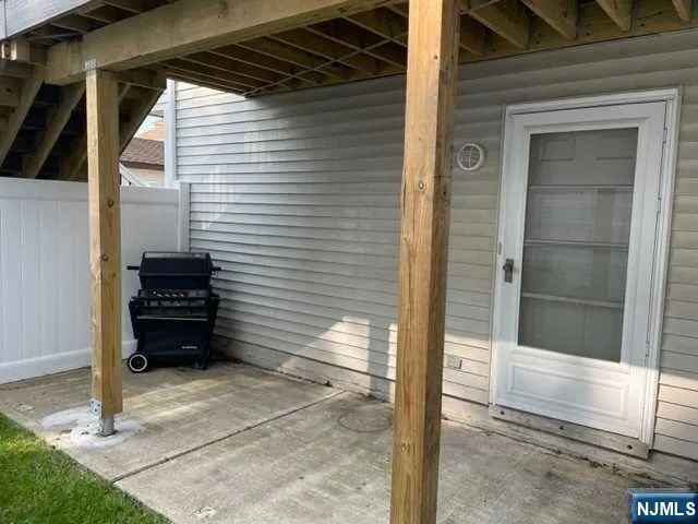 a view of a entryway door of the house