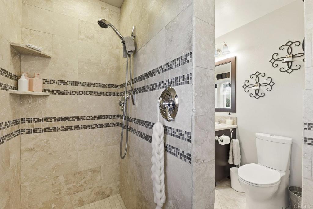 1524 Zutano Lane Fallbrook, CA 92028 - Photo 27 of 49 a bathroom with a toilet and a shower