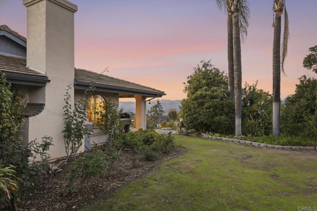 1524 Zutano Lane Fallbrook, CA 92028 - Photo 37 of 49 a backyard of a house with lots of green space