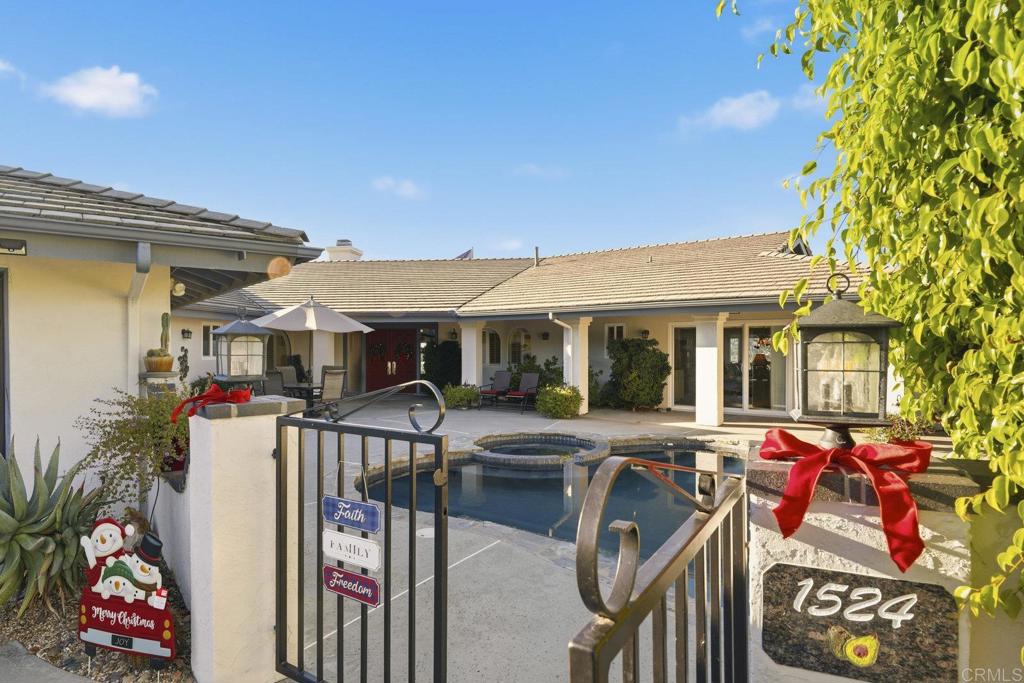 1524 Zutano Lane Fallbrook, CA 92028 - Photo 4 of 49 a view of a house with patio outdoor seating