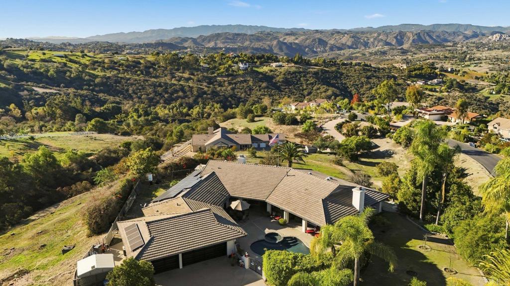 1524 Zutano Lane Fallbrook, CA 92028 - Photo 48 of 49 an aerial view of a house with a yard
