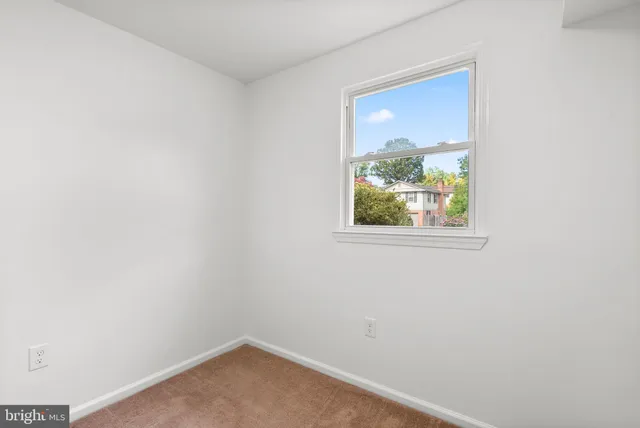 a small space with a window