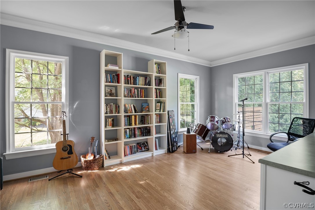 14012 Lenox Forest Court Midlothian, VA 23113 - Photo 16 of 49 a living room with furniture gym equipment and a window