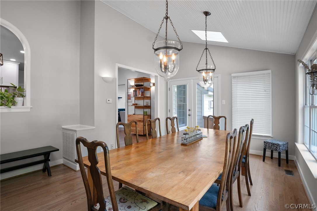 14012 Lenox Forest Court Midlothian, VA 23113 - Photo 25 of 49 a view of a dining room with furniture window and wooden floor