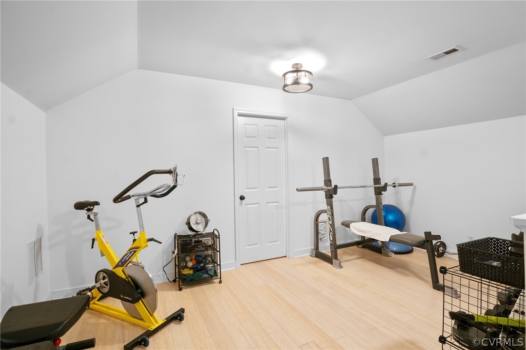 14012 Lenox Forest Court Midlothian, VA 23113 - Photo 40 of 49 a view of a room with gym equipment