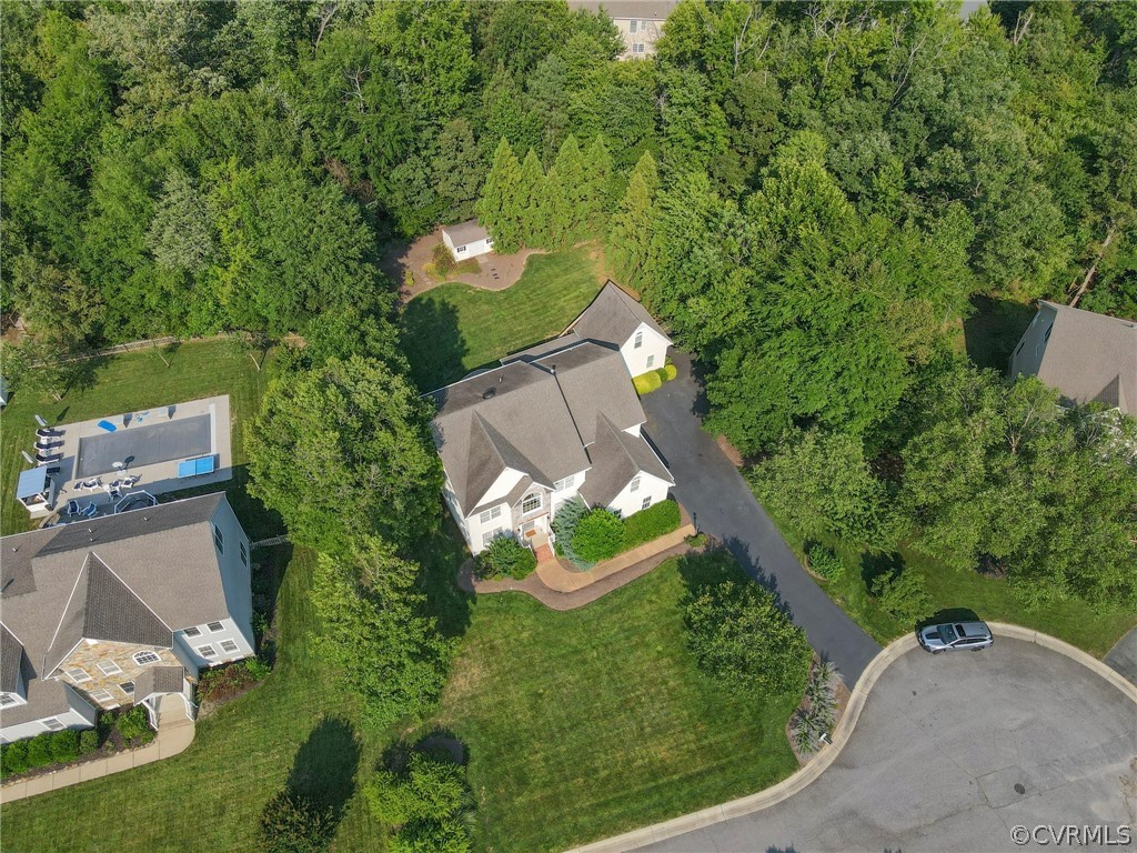 14012 Lenox Forest Court Midlothian, VA 23113 - Photo 48 of 49 an aerial view of a house