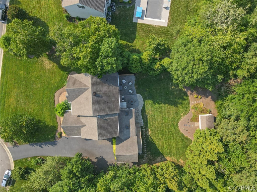 14012 Lenox Forest Court Midlothian, VA 23113 - Photo 49 of 49 an aerial view of a house with outdoor space and lake view