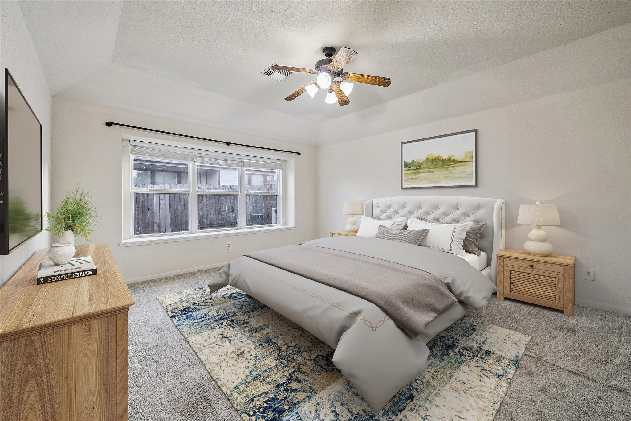 19403 Valiant Woods Drive Spring, TX 77379 - Photo 26 of 42 a bedroom with a bed and a window