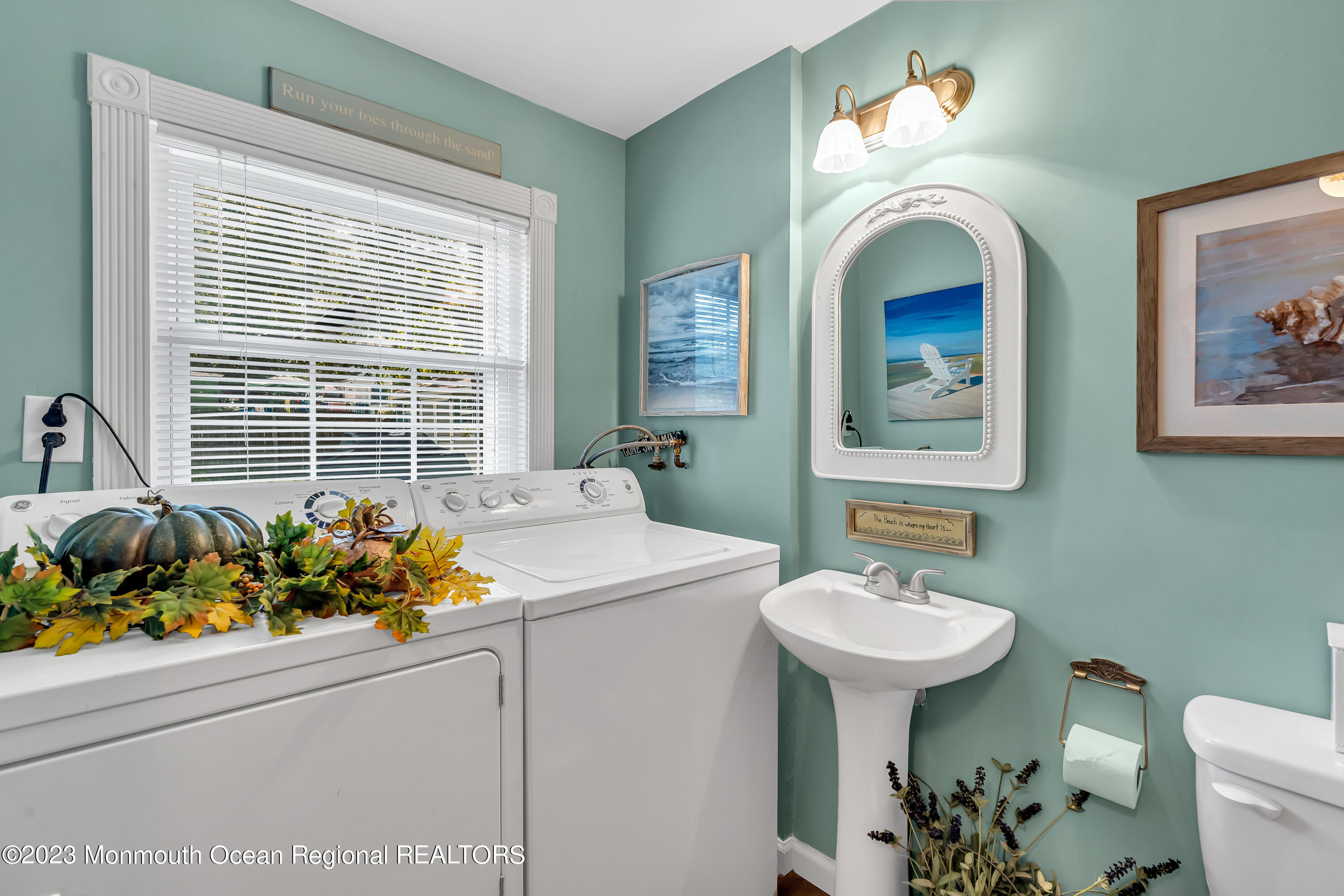 41 Citadel Drive Jackson, NJ 08527 - Photo 28 of 46 a bath room with a sink and a mirror