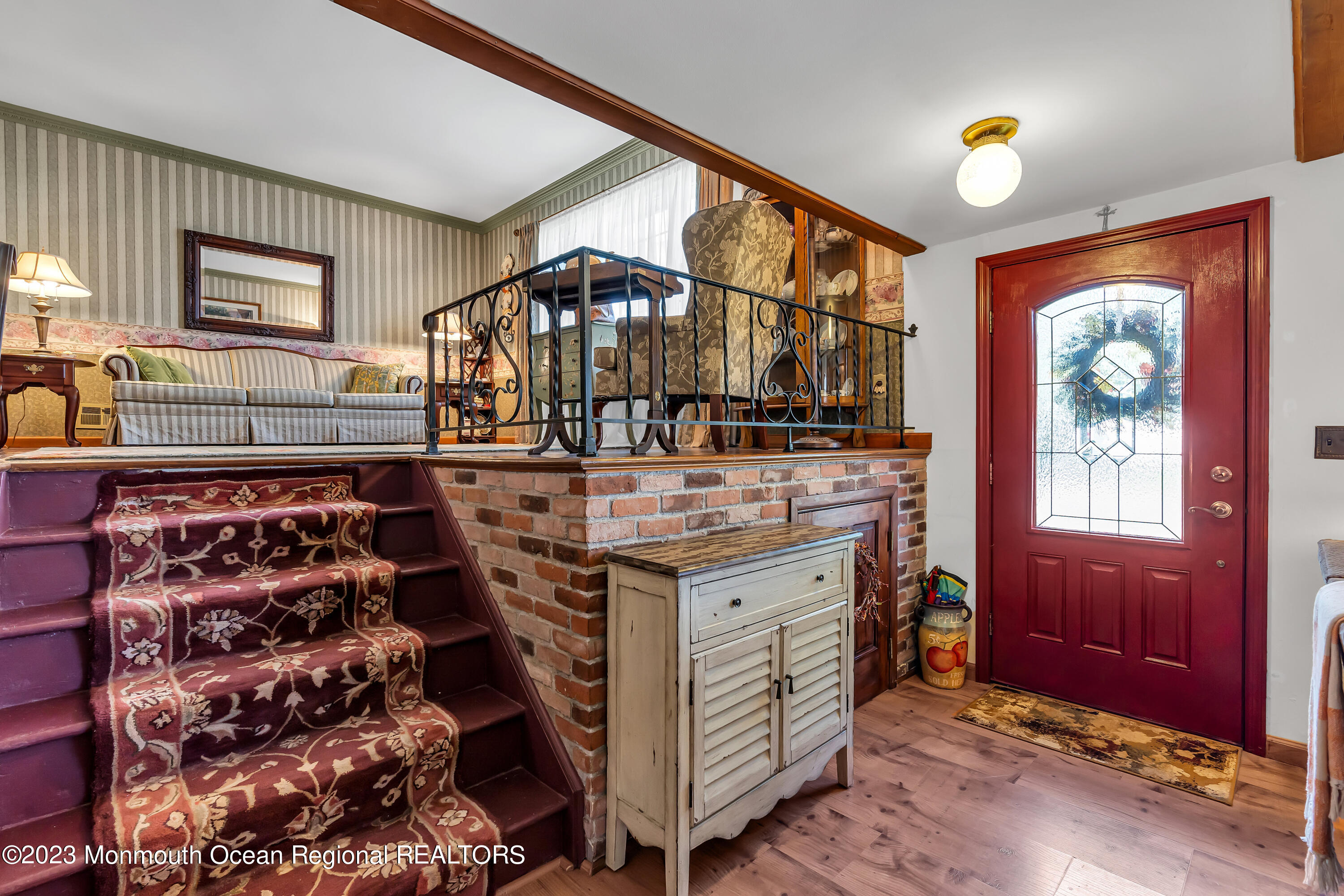 41 Citadel Drive Jackson, NJ 08527 - Photo 9 of 46 a kitchen with a stove and a wooden cabinets