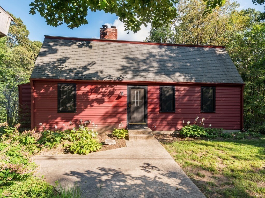 81 Hubbardston Road Princeton, MA 01541 - Photo 1 of 42 front view of a house with flower garden