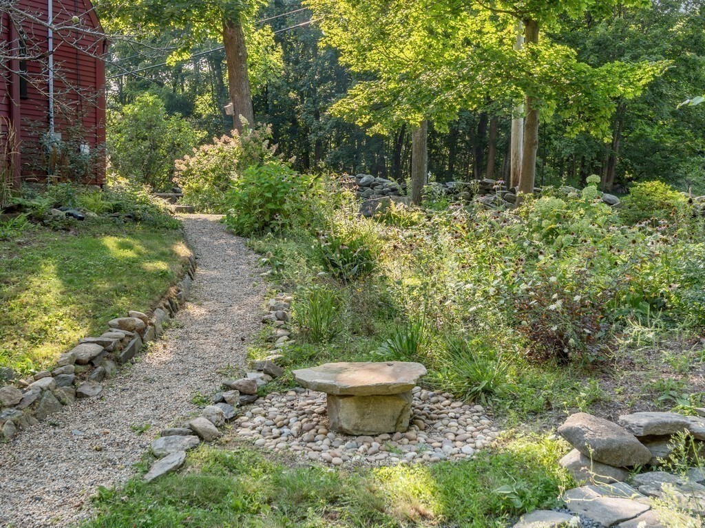 81 Hubbardston Road Princeton, MA 01541 - Photo 35 of 42 a view of a backyard of the house
