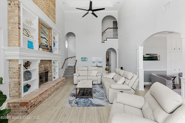 a view of outdoor space and deck