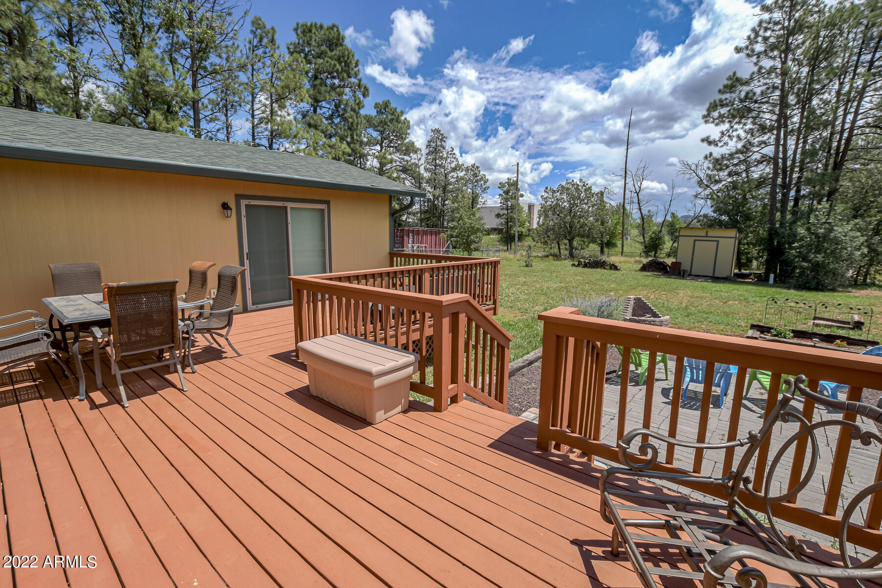 6175 Sutter Drive Lakeside, AZ 85929 - Photo 5 of 38 a view of a two chairs on deck