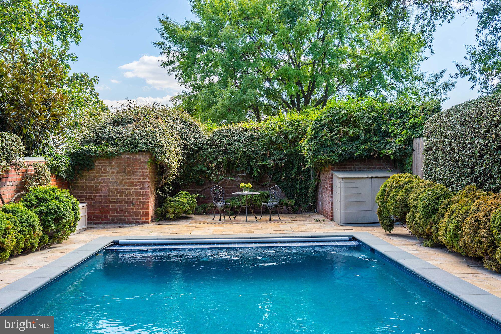 3306 R Street Northwest Washington, DC 20007 - Photo 22 of 23 Heated outdoor pool.